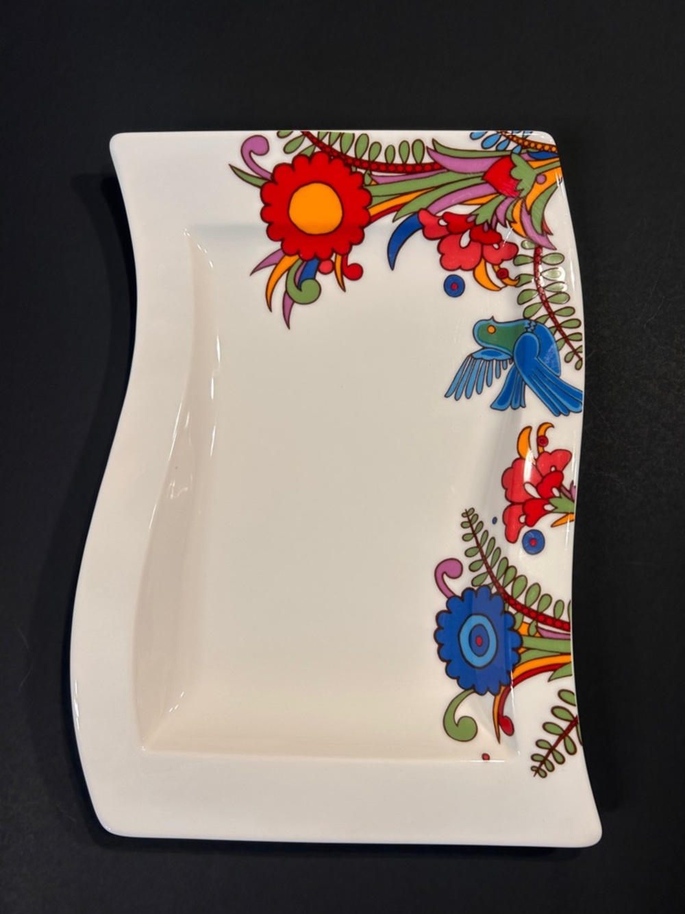 Villeroy & Boch Acapulco New Wave Gourmet Dinner Plate / Platter 13”